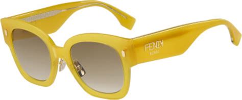 FENDI Acetate Fendi Square Sunglasses FF 0458/G/S Light